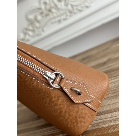 Replica di alta qualità Borsa Hermes Bolide 1923 25cm tessuto Epsom giallo terroso Replica Perfetta Borsa Hermes Bolide 1923 25cm tessuto Epsom giallo terroso Imitazione Falsa