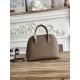 Replica Perfetta Borsa Hermes Bolide 1923 25cm tessuto Epsom Grigio Imitazione Falsa