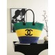 Replica Perfetta Borsa shopping maxi Chanel Coco Beach Rafia Imitazione Falsa