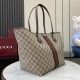 Replica di alta qualità Borsa tote Gucci Ophidia GG Supreme marrone Replica Perfetta Borsa tote Gucci Ophidia GG Supreme marrone Imitazione Falsa