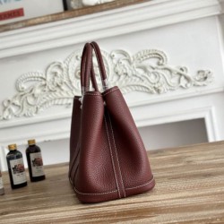 Replica di alta qualità Borsa tote Hermès Garden Party 30 Rouge Replica Perfetta Borsa tote Hermès Garden Party 30 Rouge Imitazione Falsa