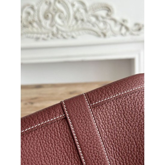 Replica di alta qualità Borsa tote Hermès Garden Party 30 Rouge Replica Perfetta Borsa tote Hermès Garden Party 30 Rouge Imitazione Falsa