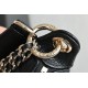 Replica di alta qualità Chanel 26S Quilted Hobo crescent-shaped bag AS5094 Nero Replica Perfetta Chanel 26S Quilted Hobo crescent-shaped bag AS5094 Nero Imitazione Falsa