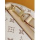 [Chip 163c01] Borsa da viaggio Louis Vuitton Keepall Bandoulière 45 M29674 Bianca