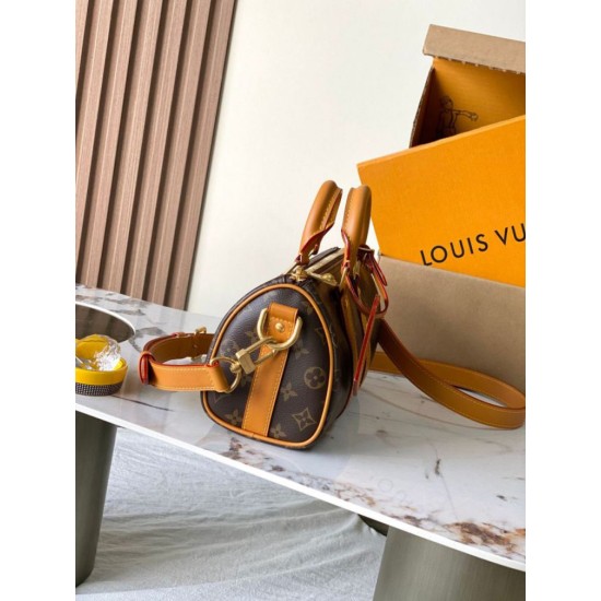 Replica Perfetta [Chip MB163c] Borsa a tracolla LV Keepall Bandoulière 25 M28957 Imitazione Falsa