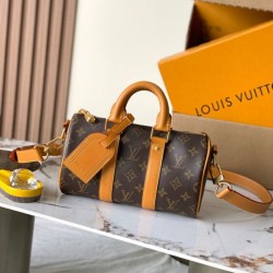 Replica Perfetta [Chip MB163c] Borsa a tracolla LV Keepall Bandoulière 25 M28957 Imitazione Falsa