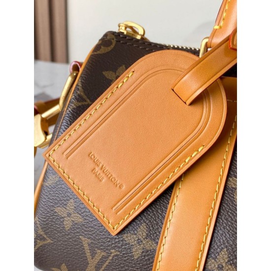 Replica Perfetta [Chip MB163c] Borsa a tracolla LV Keepall Bandoulière 25 M28957 Imitazione Falsa