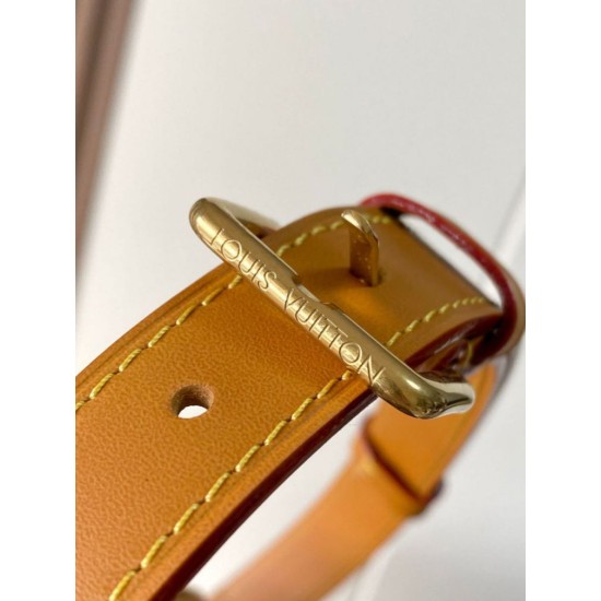 Replica Perfetta [Chip MB163c] Borsa a tracolla LV Keepall Bandoulière 25 M28957 Imitazione Falsa