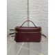 Replica di alta qualità Pochette Dior il trucco Lady Dior Borgogna Replica Perfetta Pochette Dior il trucco Lady Dior Borgogna Imitazione Falsa