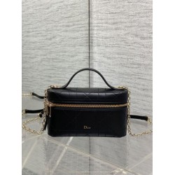 Replica fedele Pochette Dior il trucco Lady Dior Nero Replica fedele Pochette Dior il trucco Lady Dior Nero