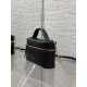 Replica di alta qualità Pochette Dior il trucco Lady Dior Nero Replica Perfetta Pochette Dior il trucco Lady Dior Nero Imitazione Falsa