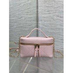 Qualità superiore Replica Pochette Dior il trucco Lady Dior Rosa