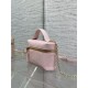 Replica di alta qualità Pochette Dior il trucco Lady Dior Rosa Replica Perfetta Pochette Dior il trucco Lady Dior Rosa Imitazione Falsa