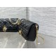 Replica di alta qualità Pochette per cellulare Dior My Dior Talk nera Replica Perfetta Pochette per cellulare Dior My Dior Talk nera Imitazione Falsa