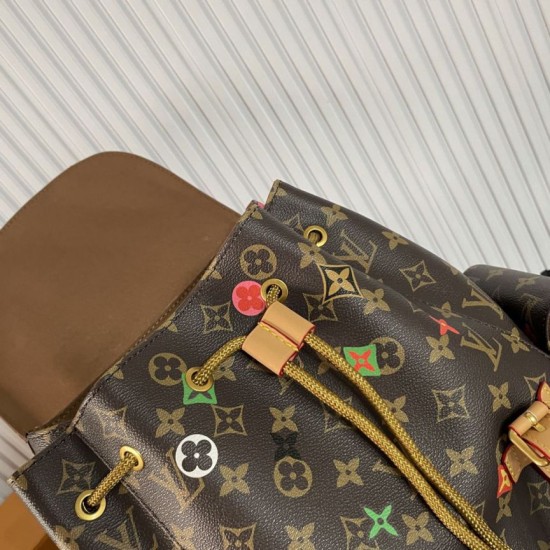 Replica di alta qualità Zaino Louis Vuitton Christopher MM M3B183 Arazzo con monogram Replica Perfetta Zaino Louis Vuitton Christopher MM M3B183 Arazzo con monogram Imitazione Falsa