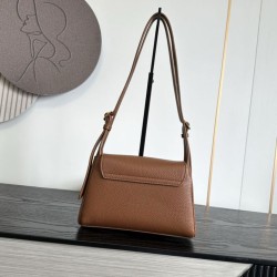 Copia perfetta Borse Chanel Souplissimo Piccolo/Maxi Flap vitello Marrone