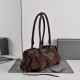 Replica perfetta Borsa a tracolla Balenciaga Le City East/West scamosciata caffè Replica perfetta Borsa a tracolla Balenciaga Le City East/West scamosciata caffè