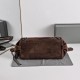 Replica perfetta Borsa a tracolla Balenciaga Le City East/West scamosciata caffè Replica perfetta Borsa a tracolla Balenciaga Le City East/West scamosciata caffè