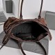 Replica perfetta Borsa a tracolla Balenciaga Le City East/West scamosciata caffè Replica perfetta Borsa a tracolla Balenciaga Le City East/West scamosciata caffè