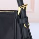 Replica di lusso Borsa a tracolla Prada Tessuto Locker nylon nero