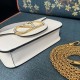 Replica AAA Borsa a spalla piccola Valentino Garavani Locò con logo gioiello vitello Bianco Replica AAA Borsa a spalla piccola Valentino Garavani Locò con logo gioiello vitello Bianco