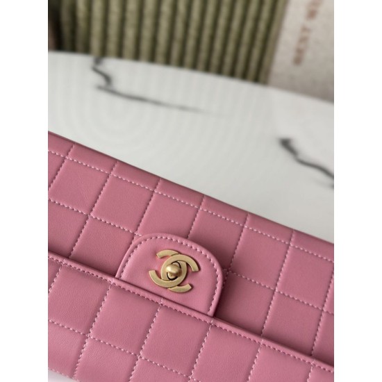 Borsa Replica perfetta Chanel Vintage AS3314 chiusura a patta Rosa Borsa Replica perfetta Chanel Vintage AS3314 chiusura a patta Rosa