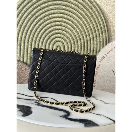 Imitazione Perfetta Borsa Chanel Vintage Classic Flap 34cm AS3324 Nera