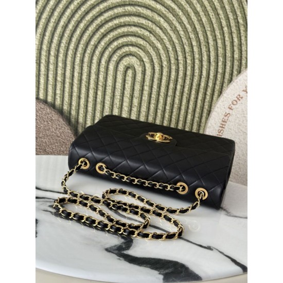 Imitazione Perfetta Borsa Chanel Vintage Classic Flap 34cm AS3324 Nera