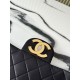 Imitazione Perfetta Borsa Chanel Vintage Classic Flap 34cm AS3324 Nera