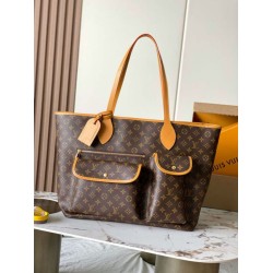 [Pelle originale Premium MB163c] Borsa tote Louis Vuitton Neverfull Cargo M2A617