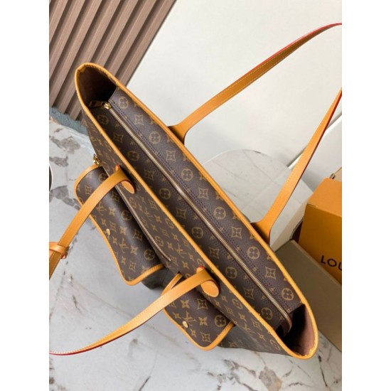 Replica di alta qualità Borsa tote Louis Vuitton Neverfull Cargo M2A617