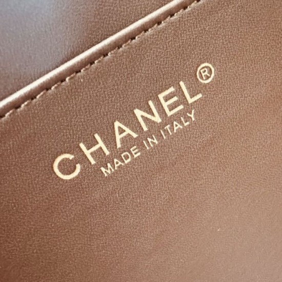 Replica AAA Borse Chanel Souplissimo Piccolo/Maxi Flap scamosciata di vitello Marrone Replica AAA Borse Chanel Souplissimo Piccolo/Maxi Flap scamosciata di vitello Marrone