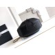 Replica di lusso Borsa a secchiello Chanel AS6617 Cloud con coulisse nera