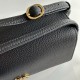 Replica identica Borse Chanel Souplissimo Piccolo/Maxi  Flap vitello Nero