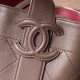 [Replica di alta qualità] Borsa a secchiello Chanel 26B AS6584 con coulisse marrone