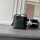 [Replica di alta qualità] Borsa a secchiello Chanel 26B AS6584 con coulisse Nero