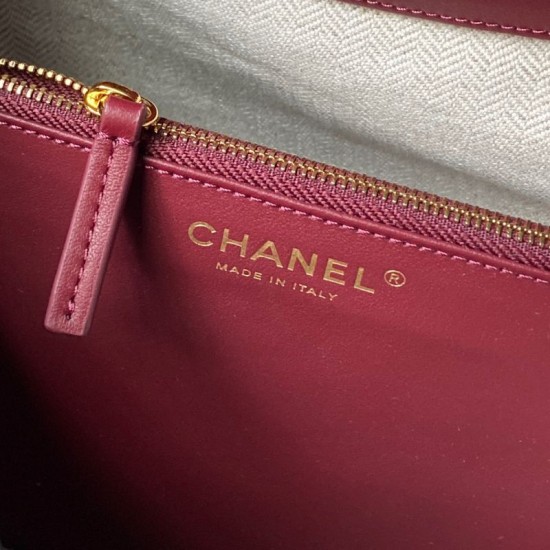 [Replica di alta qualità] Borsa a secchiello Chanel 26B AS6584 con coulisse Nero