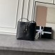[Replica di alta qualità] Borsa a secchiello Chanel 26B AS6584 con coulisse Nero
