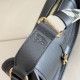 [Replica di alta qualità] Borsa a tracolla Burberry Mini B Clip Nero