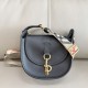 [Replica di alta qualità] Borsa a tracolla Burberry Mini B Clip Nero