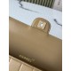 Replica fedele Borsa Chanel Vintage AS3314 chiusura a patta Marrone
