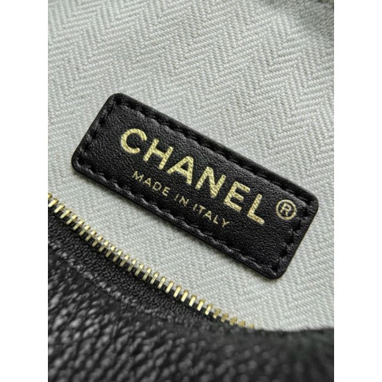 Replica Borsa a tracolla Hobo Chanel AS6570 Halfmoon nera Replica Borsa a tracolla Hobo Chanel AS6570 Halfmoon nera