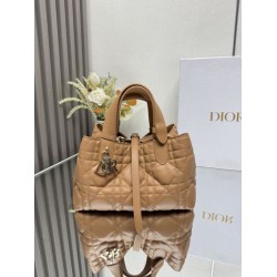 [Qualità specchio] Borsa Tote Piccola/Media Dior Toujours Marrone