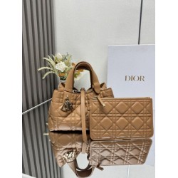 [Qualità specchio] Borsa Tote Piccola/Media Dior Toujours Marrone