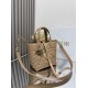 Replica perfetta Borsa tote verticale  Dior Toujours Marrone