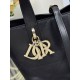 Replica perfetta Borsa piccola verticale Dior Toujours nera
