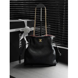 Borsa Tote shopping Chanel 26B Lucky AS6495 Nera