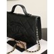 Replica Perfetta Borsa a tracolla Chanel AS6554 Classic trapuntata nera