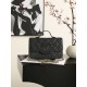 Replica Perfetta Borsa a tracolla Chanel AS6554 Classic trapuntata nera