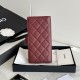 Replica Portafoglio lungo Chanel in pelle caviar trapuntata Rosso Replica Portafoglio lungo Chanel in pelle caviar trapuntata Rosso